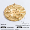 Jewelry Accessories Necklace Bracelet Love Coral Pattern Titanium Steel Electroplated