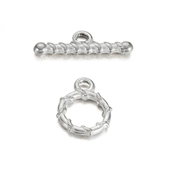 Jewelry Accessories Necklace Buckle Bracelet Buckle Stainless Steel Geometric Electroplated