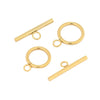 Jewelry Accessories O Buckle Stainless Steel Polished Flat Line Round Electroplated