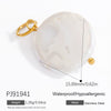 Jewelry Accessories Ocean Series Pendant Stainless Steel 18K Gold Non Fading Electroplated Minimalist
