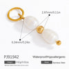 Jewelry Accessories Ocean Series Pendant Stainless Steel 18K Gold Non Fading Electroplated Minimalist