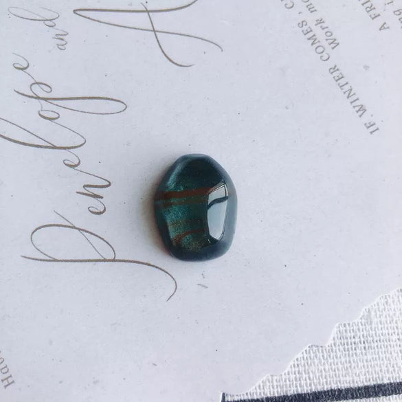 Jewelry Accessories Oil Painting Style Faceted Resin Earrings Hairpin Mobile Phone Case Material