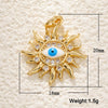 Jewelry Accessories Pendant Copper Inlay Devil's Eye Turkish Blue Eyes