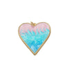 Jewelry Accessories Pendant Copper Real Gold Plated Sweet Style Love Butterfly Shell Crystal With Heart Shape And Insect Pattern Dripping Oil Design