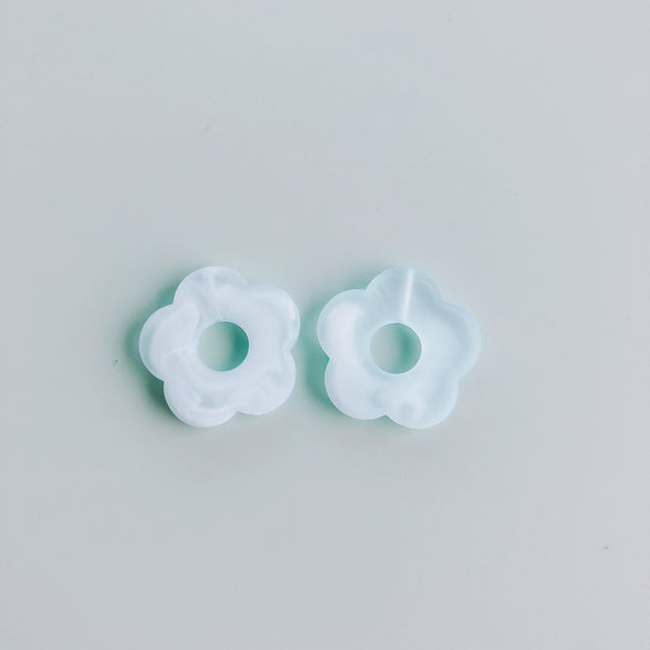 Jewelry Accessories Plastic Resin Plant Flower Earrings