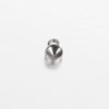 Jewelry Accessories Polished Round Base Stainless Steel Birth Stone Titanium Steel Electroplated