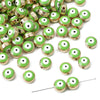 Jewelry Accessories Resin Beads Devil's Eye Pattern Handmade Pearlescent Treatment Bracelet Key Pendant