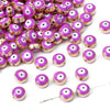 Jewelry Accessories Resin Beads Devil's Eye Pattern Handmade Pearlescent Treatment Bracelet Key Pendant