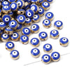 Jewelry Accessories Resin Beads Devil's Eye Pattern Handmade Pearlescent Treatment Bracelet Key Pendant