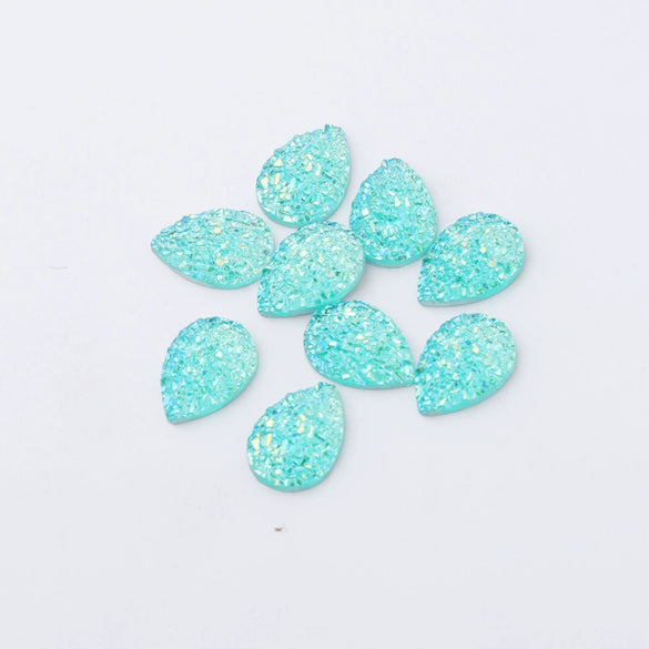 Jewelry Accessories Resin Plastic Earrings With Water Droplets Crystal Cluster Star Design