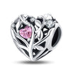 Jewelry Accessories Silver Plated Copper Heart Dripping Oil Design