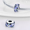 Jewelry Accessories Silver Plated Luminous Butterfly Dripping Oil Design