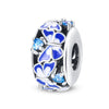 Jewelry Accessories Silver Plated Luminous Butterfly Dripping Oil Design