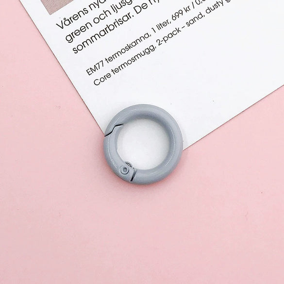Jewelry Accessories Spring Ring Alloy Baking Paint