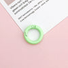 Jewelry Accessories Spring Ring Alloy Baking Paint