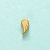 Jewelry Accessories Stainless Steel Angel Wings Pendant With Wave Pattern And Electroplating Treatment