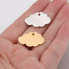 Jewelry Accessories Stainless Steel Cloud Pendant Mirror Polished Glossy Minimalist