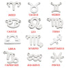 Jewelry Accessories Stainless Steel Constellation Pendant Electroplated Connector