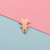 Jewelry Accessories Stainless Steel Creative Bracelet Pendant With Girl Wearing Crown Cartoon Character Pattern And Electroplating Process
