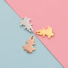 Jewelry Accessories Stainless Steel Creative Bracelet Pendant With Girl Wearing Crown Cartoon Character Pattern And Electroplating Process