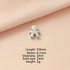 Jewelry Accessories Stainless Steel Creative Small Hole Bead Pendant With Cartoon People Pattern For Boys And Girls Couples Fine Polished
