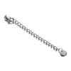 Jewelry Accessories Stainless Steel Extended Chain Lettering Tag Electroplating Diy Homemade Necklace Bracelet