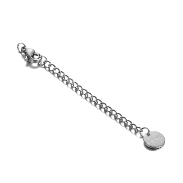 Jewelry Accessories Stainless Steel Extended Chain Lettering Tag Electroplating Diy Homemade Necklace Bracelet