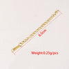 Jewelry Accessories Stainless Steel Extended Chain With Tag Electroplated