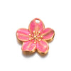 Jewelry Accessories Stainless Steel Floral Dripping Oil Style Pendant Bracelet And Earrings Material