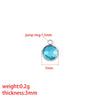 Jewelry Accessories Stainless Steel Geometric Fashion Ol Electroplating Birthstone Pendant
