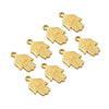 Jewelry Accessories Stainless Steel Gold Pendant With Wings Pattern Handmade Electroplated