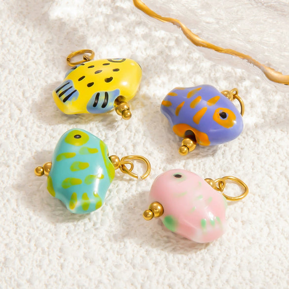 Jewelry Accessories Stainless Steel Handmade Pendant With Natural Stone