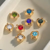 Jewelry Accessories Stainless Steel Heart And Five Pointed Star Pendant Earrings Necklace Bracelet With Electroplating