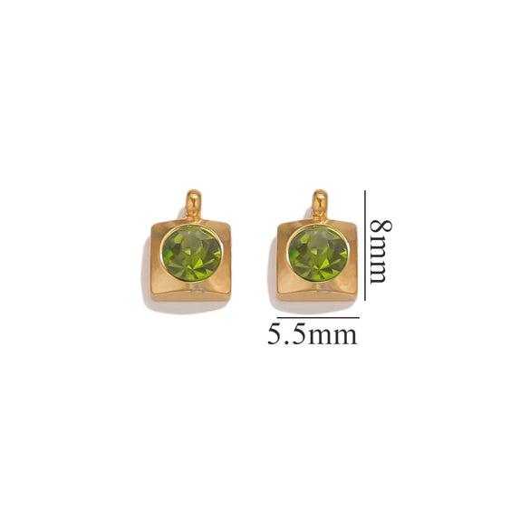 Jewelry Accessories Stainless Steel Heart And Five Pointed Star Pendant Earrings Necklace Bracelet With Electroplating