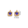 Jewelry Accessories Stainless Steel Heart And Five Pointed Star Pendant Earrings Necklace Bracelet With Electroplating