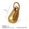 Jewelry Accessories 316L Stainless Steel Heartshaped Pendant Electroplated
