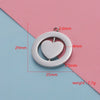 Jewelry Accessories Stainless Steel Hollow Rotatable Square Round Heartshaped Electroplated Pendant