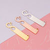 Jewelry Accessories Stainless Steel Infinite Laser Pendant Electroplated