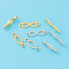 Jewelry Accessories Stainless Steel Infinity Pendant Double Hanging 8Word Connector Fine Polishing
