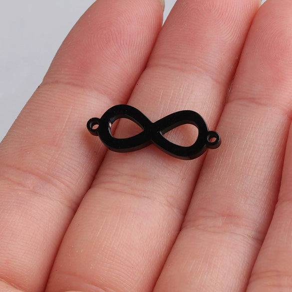 Jewelry Accessories Stainless Steel Infinity 8 Shaped Pendant With Fine Polishing