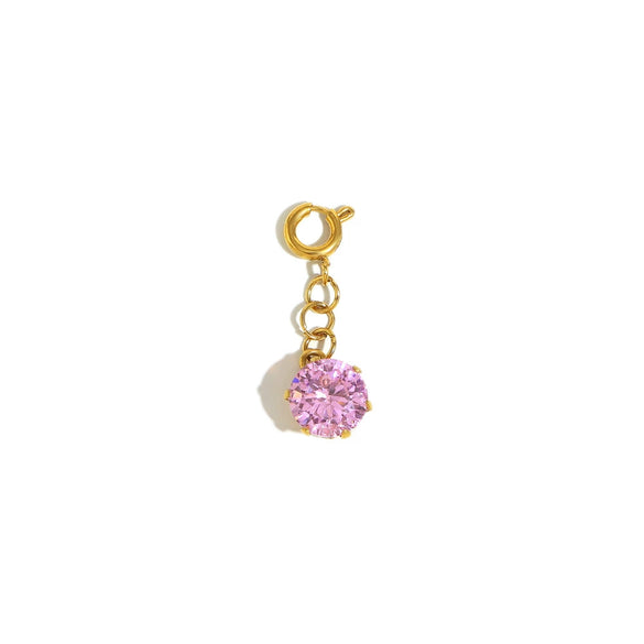 Jewelry Accessories Stainless Steel 18K Gold Plated Geometric Heart Pendant