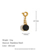 Jewelry Accessories Stainless Steel 18K Gold Plated Geometric Heart Pendant