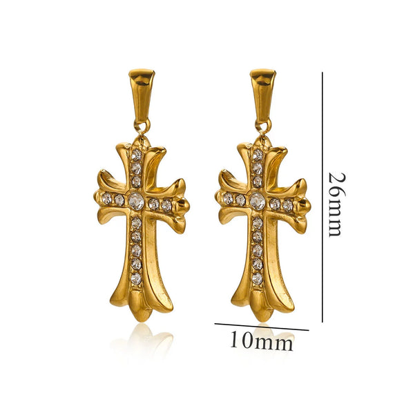 Jewelry Accessories Stainless Steel Minimalist Style Electroplated Bracelet Necklace Pendant