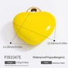 Jewelry Accessories Stainless Steel Moon Heart Earring Pendant With Oil Dripping And Colored Diamond Inlaid