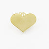 Jewelry Accessories Stainless Steel Peach Heart Pendant Bracelet Necklace With Diamond Vacuum Electroplated And Fine Polished Glossy Style