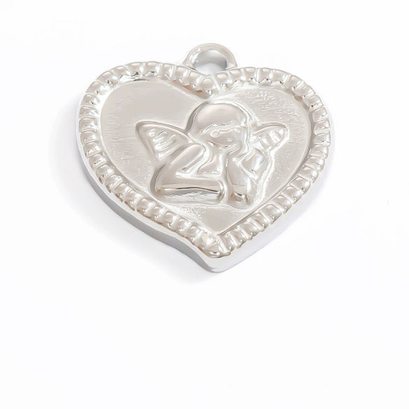 Jewelry Accessories Stainless Steel Pendant With Eyes Pattern Vacuum Electroplated