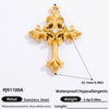 Jewelry Accessories Stainless Steel Pendant With Heart Butterfly Love Pattern And Dripping Oil Design