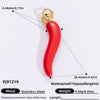 Jewelry Accessories Stainless Steel Pendant With Heart Butterfly Love Pattern And Dripping Oil Design