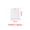 Jewelry Accessories Stainless Steel Rectangular Square Pendant Mirror Polished