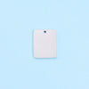 Jewelry Accessories Stainless Steel Rectangular Square Pendant Mirror Polished